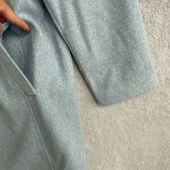 NEW Vince Camuto Women's XX-Large Hooded Light Gray, Blue Coat Polyester Blend - Picture 12 of 14